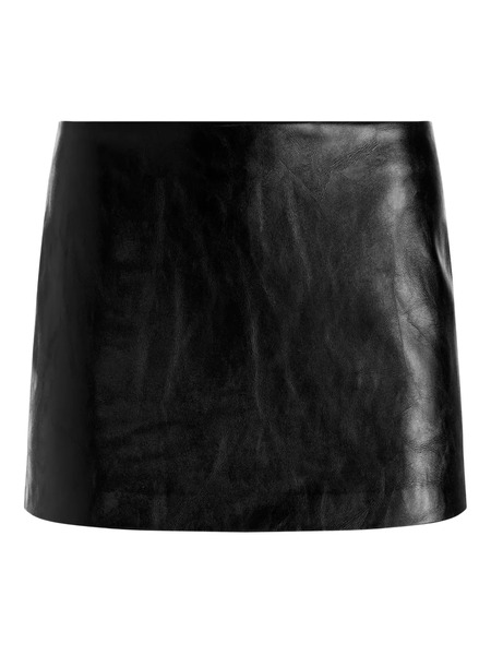  Alice + Olivia Mace Back-zipper Skort - Black 