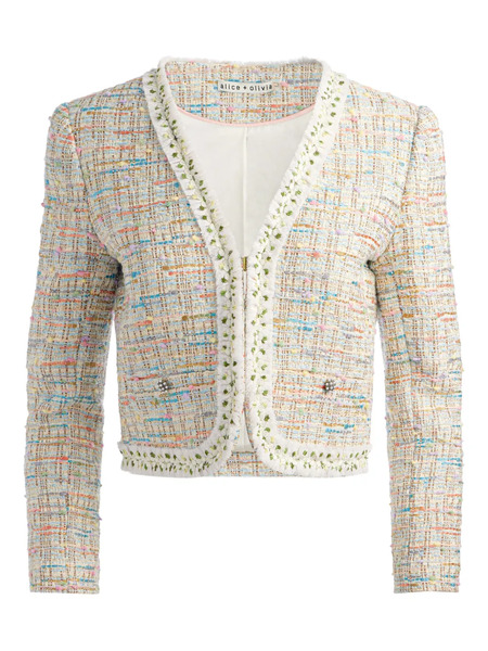  Alice + Olivia Peyton Jacket - Neutrals 