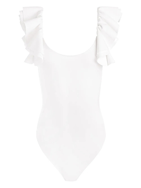  Alice + Olivia Tawny Bodysuit - White 