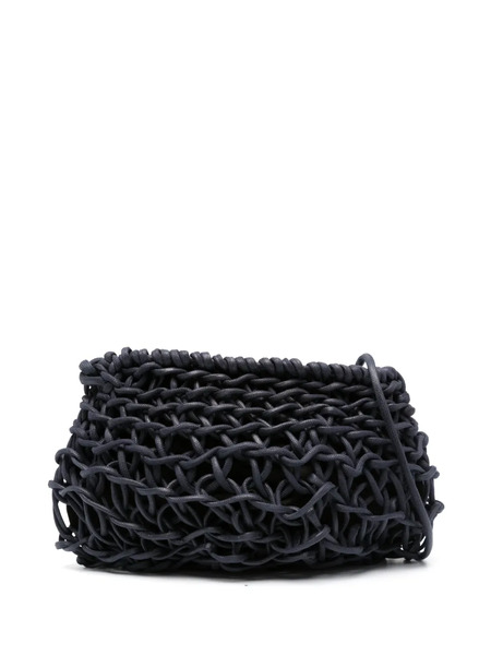  Alienina Cecilia Woven Shoulder Bag - Blue 