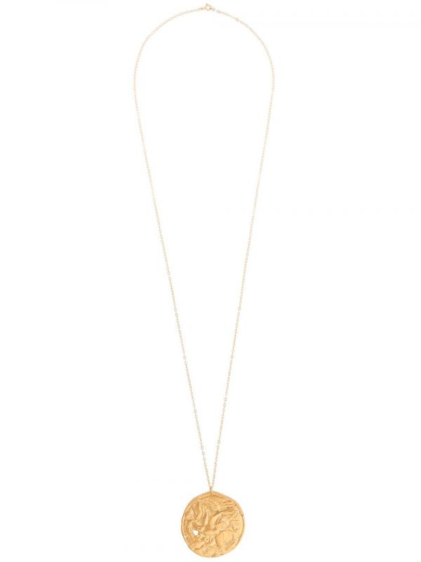  Alighieri The Future's Not Ours Pendant - Gold 