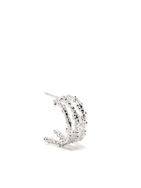  Alighieri The Single Crumbling Hoop Earring - Silver 