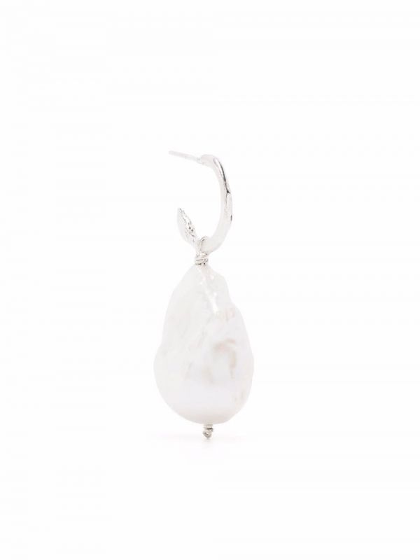  Alighieri The Snow Lion And The Baroque Drop Earring - Silver 