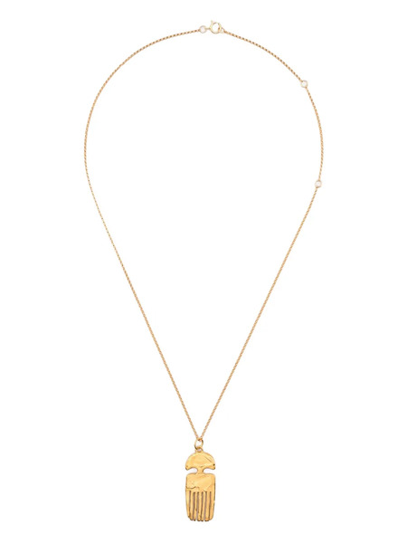  Alighieri The Vanity Comb Necklace - Gold 