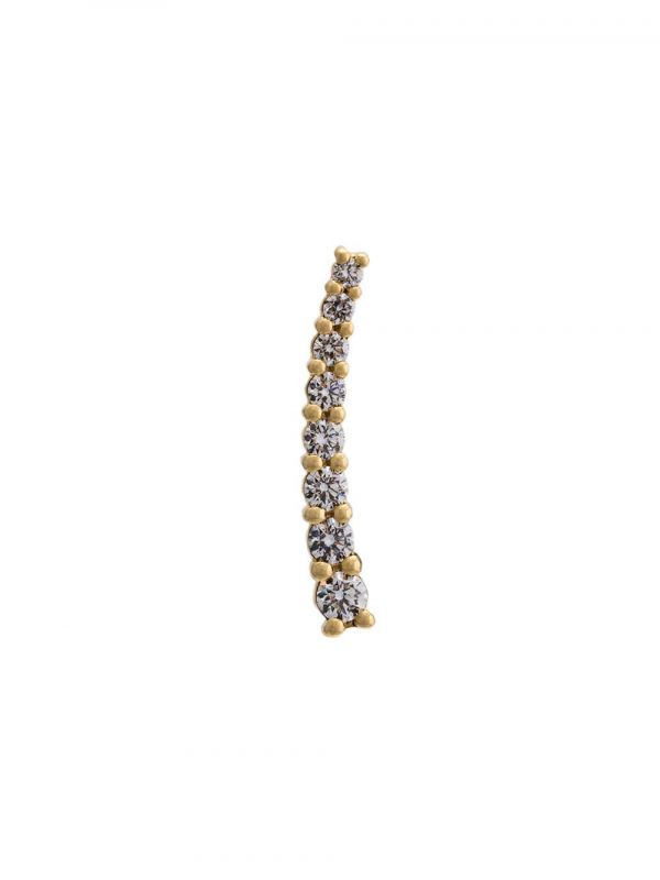  Alinka Dasha Slider Diamond Earring - Gold 