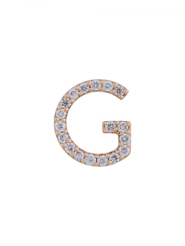  Alinka 18kt Gold Alinka Id Diamond Stud Earring - Metallic 