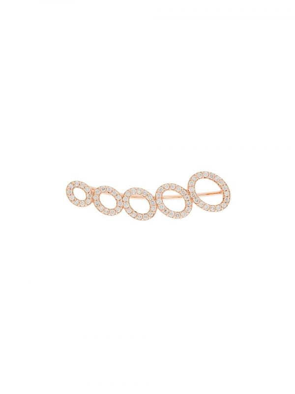  Alinka 18kt Rose Gold Cloud Diamond Right Ear Cuff 