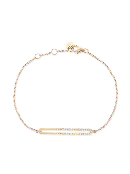  Alinka 18kt Rose Gold Luna Diamond Bracelet 