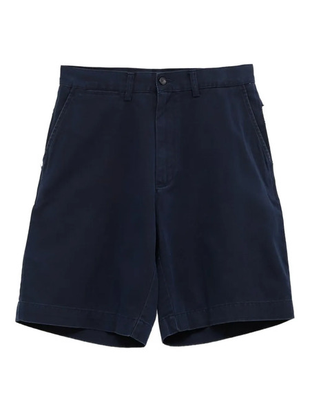  All In Pleat-panel Shorts - Blue 