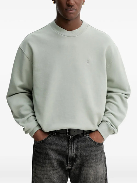  Allsaints Asher Embroidered Sweatshirt - Green 