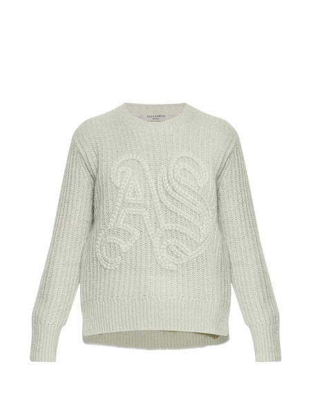  Allsaints Chain Crew-neck Sweater - Neutrals 