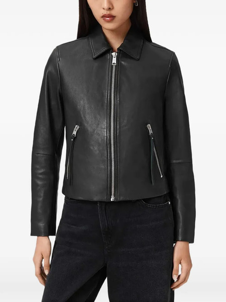  Allsaints Danbury Zip-detail Jacket - Black 