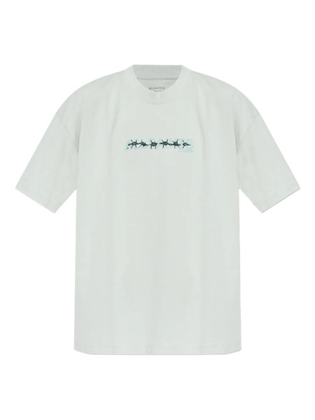  Allsaints Deterent Crew-neck T-shirt - Neutrals 