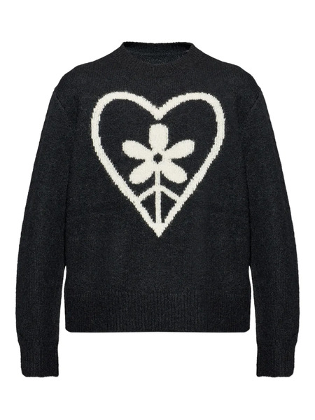  Allsaints Finden Patterned Sweater - Black 