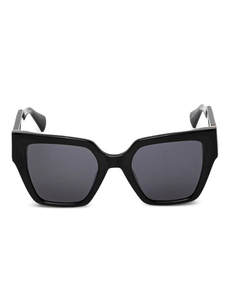  Allsaints Geometric-frame Sunglasses - Black 