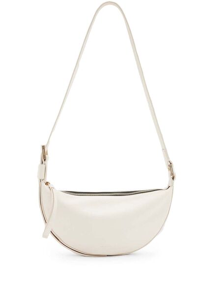  Allsaints Half Moon Cross Body Bag - White 