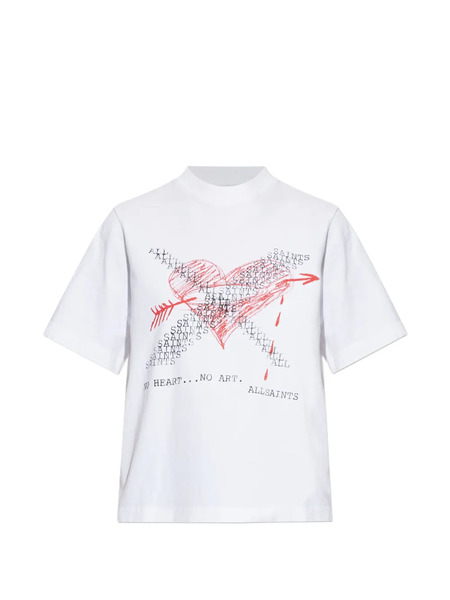  Allsaints Heartache Lisa T-shirt - White 