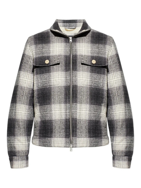  Allsaints Matheson Check-patterned Jacket - Black 