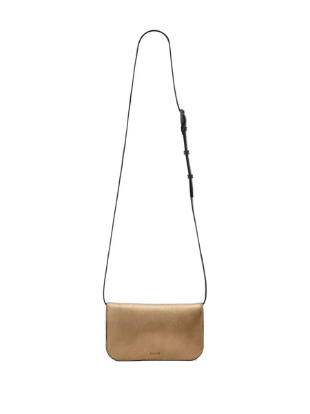  Allsaints Mini Maeve Adjustable-strap Cross Body Bag - Gold 