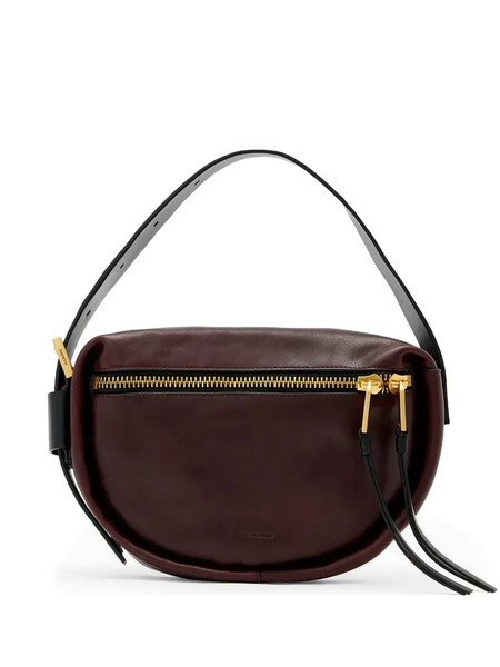  Allsaints Mini Noemie Zip Shoulder Bag - Red 