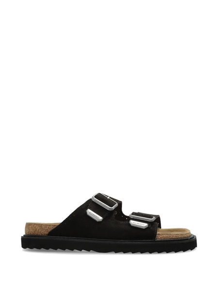  Allsaints Randal Buckle Sandals - Brown 