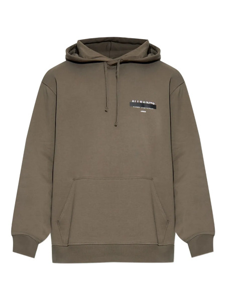  Allsaints Redact Hooded Sweater - Green 