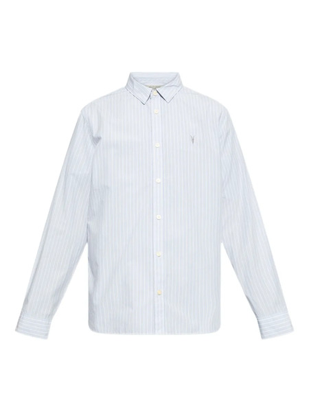  Allsaints Saint Striped Shirt - Blue 