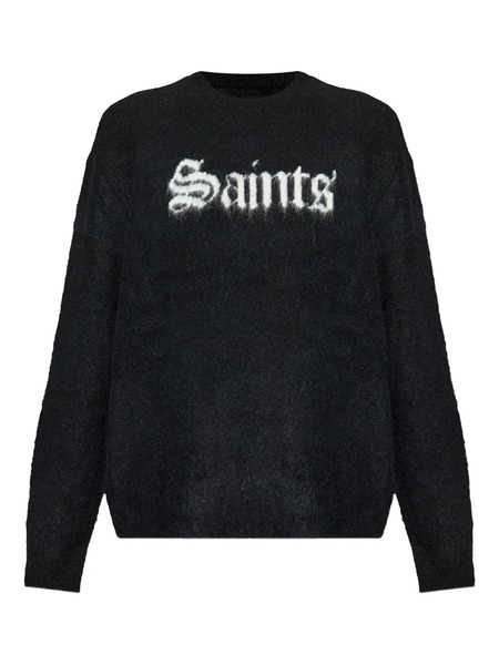  Allsaints Saints Graphic Sweater - Black 