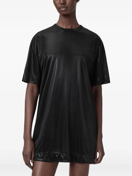  Allsaints Short-sleeve Mini Dress - Black 