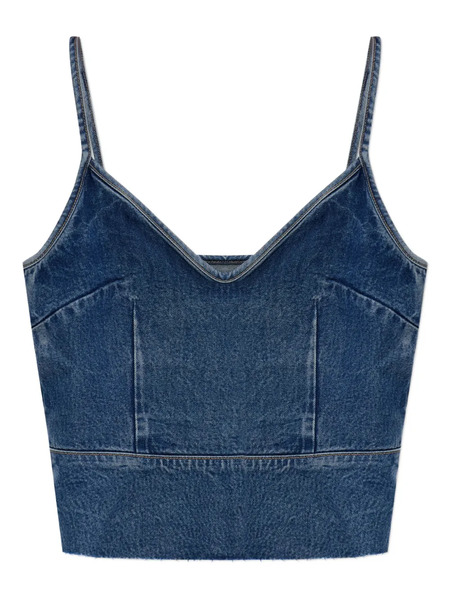  Allsaints Spaghetti-strap Denim Top - Blue 