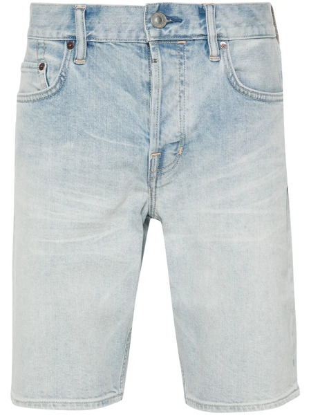  Allsaints Switch Denim Shorts - Blue 