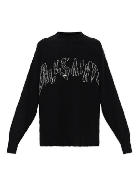  Allsaints Zinc Logo Sweater - Black 