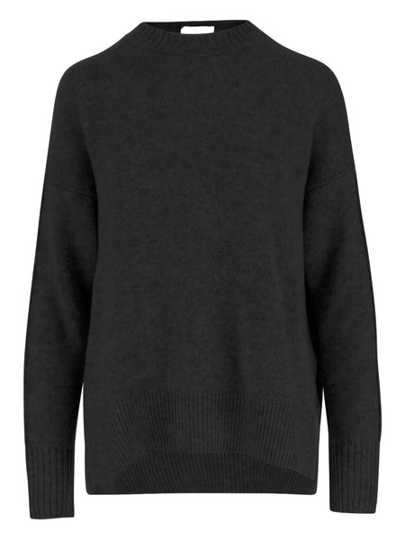  Allude Cashmere Crew-neck Sweater - Black 