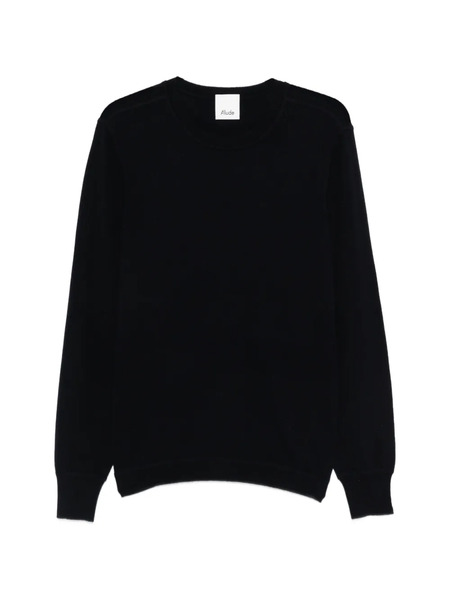  Allude Crew-neck Sweater - Blue 