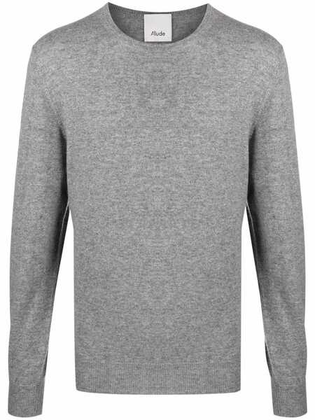  Allude Fine-knit Cashmere Jumper - Grey 