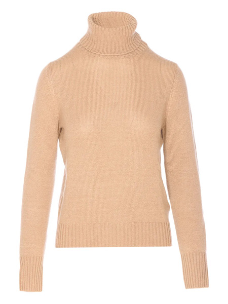  Allude High-neck Cashmere Sweater - Neutrals 