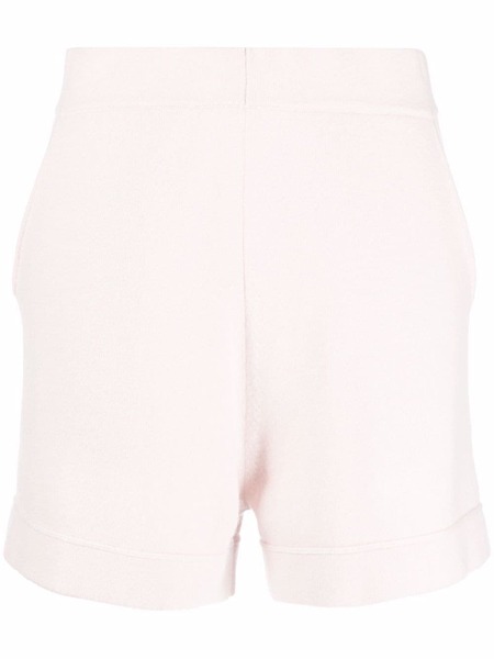  Allude High-waisted Knitted Shorts - Neutrals 