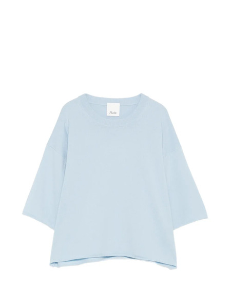  Allude Raw-cut T-shirt - Blue 