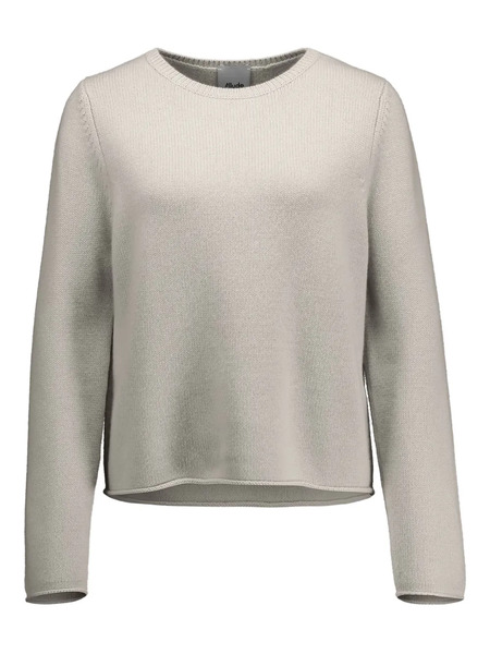  Allude Round-neck Sweater - Grey 