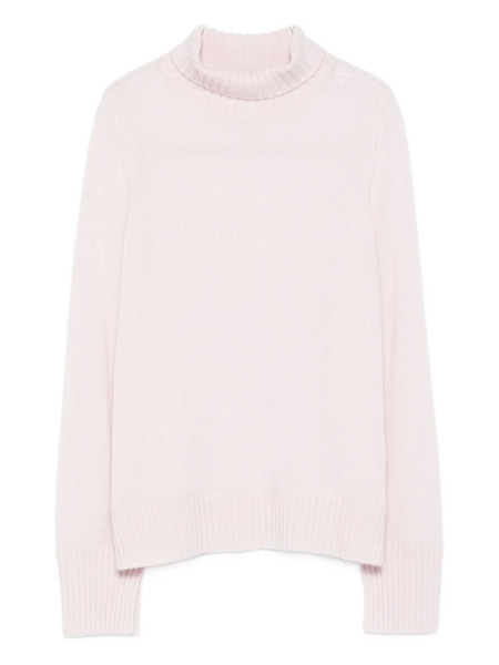  Allude Turtleneck Cashmere Sweater - Pink 