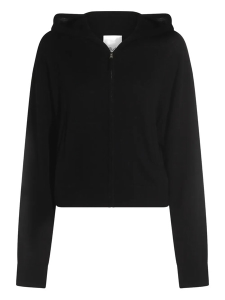  Allude Zip-up Hoodie - Black 