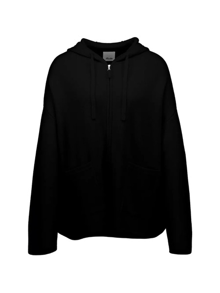  Allude Zip-up Hoodie - Black 