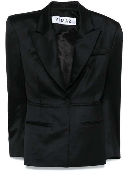  Almaz Single-breasted Blazer - Black 