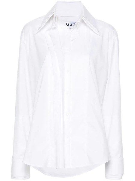  Almaz Triple Cotton Shirt - White 