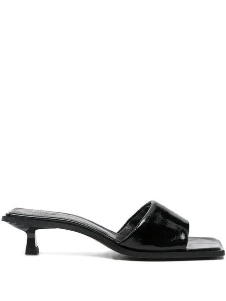  Alohas 30mm Square Toe Heeled Sandals - Black 