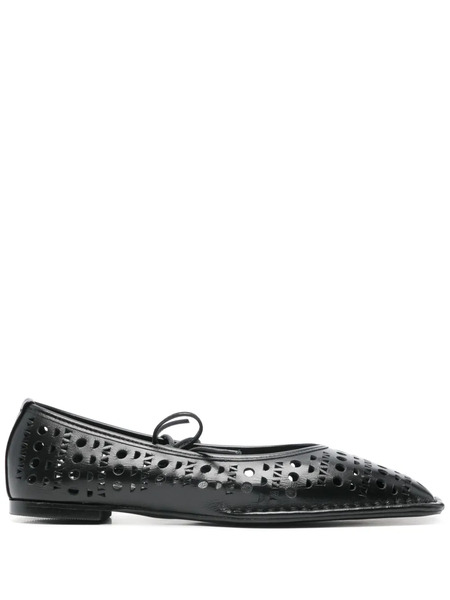  Alohas Sway Slit Ballet Flats - Black 