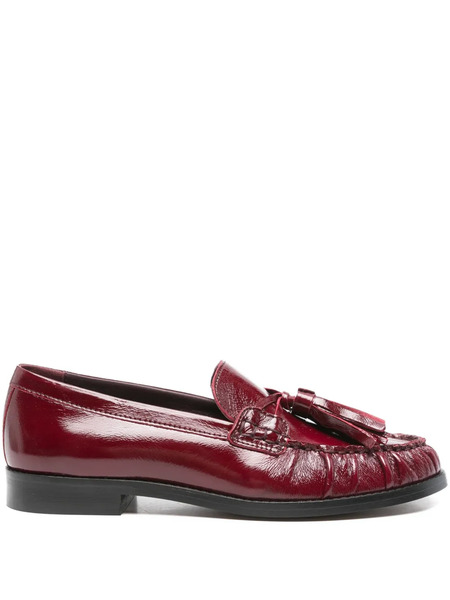  Alohas Tassel-detail Leather Loafers - Red 