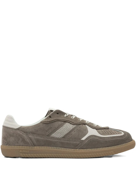  Alohas Tb.490 Suede-leather Panel Sneakers - Brown 
