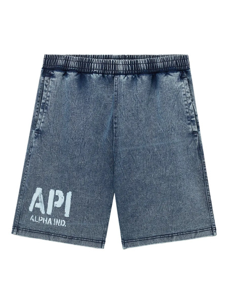  Alpha Industries Denim Shorts - Blue 