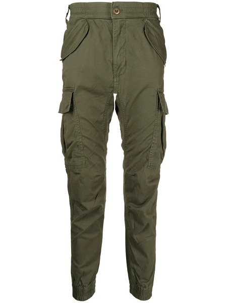  Alpha Industries Fitted Cargo Trousers - Green 